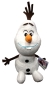 Mobile Preview: Olaf Plüschtier aus Disneys Frozen - Die Eiskönigin. Das Kuscheltier hat eine Größe von 30 cm